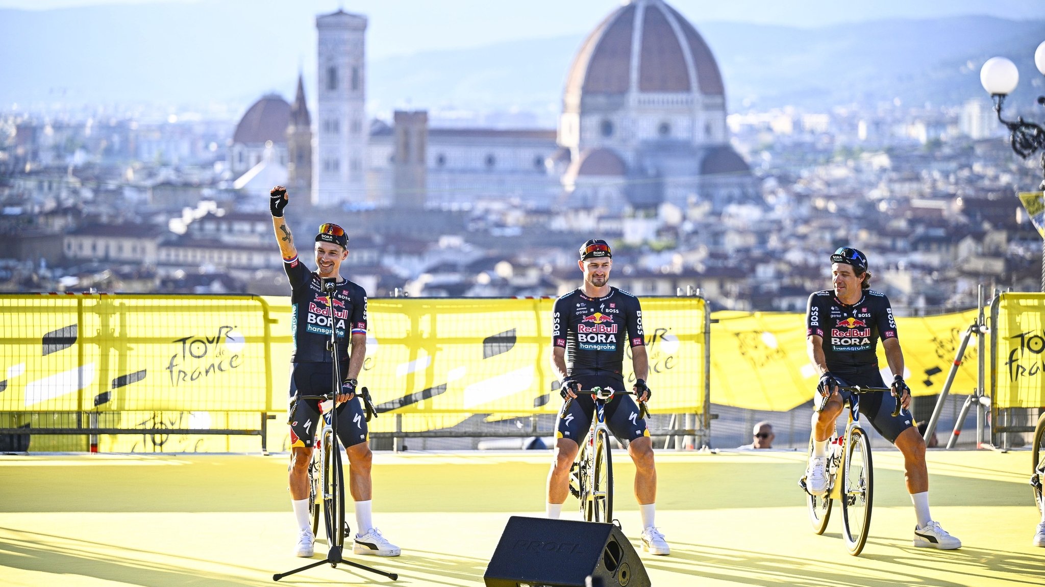 Das Team Red Bull bora hansgrohe