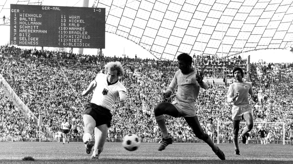 Fußball bei Olympia 1972: Deutschland gegen Malaysia
