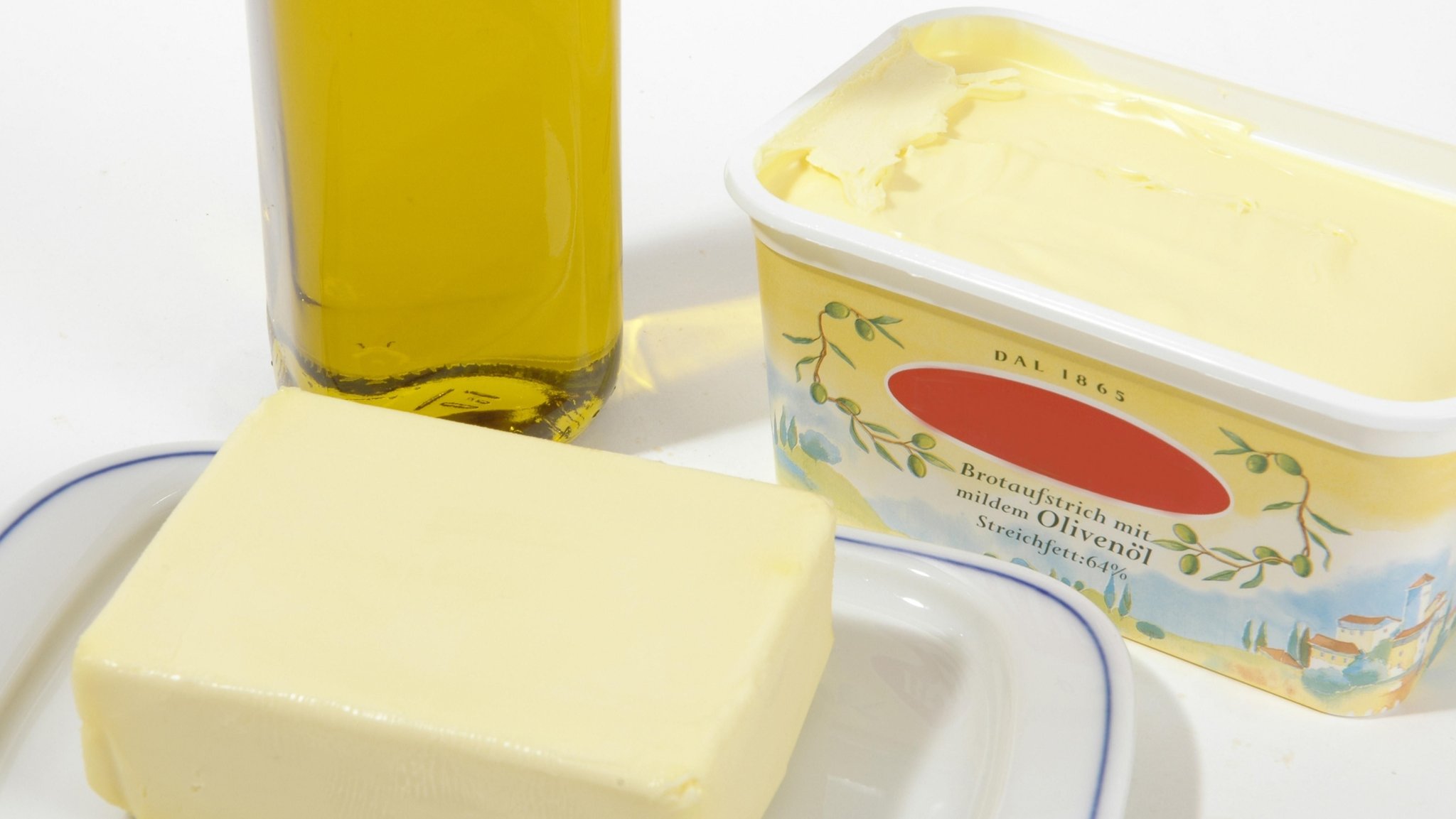 Butter oder Margarine:  Welches Streichfett ist gesünder?