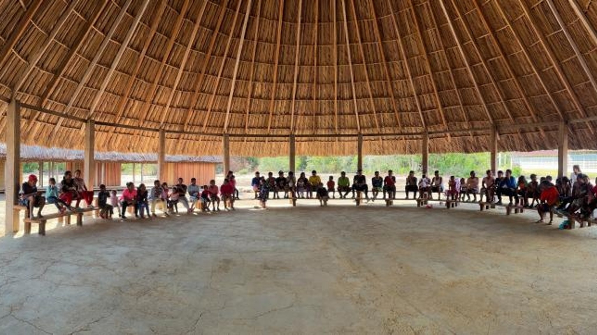 Die offene Rotunde der Academia Agroforestal