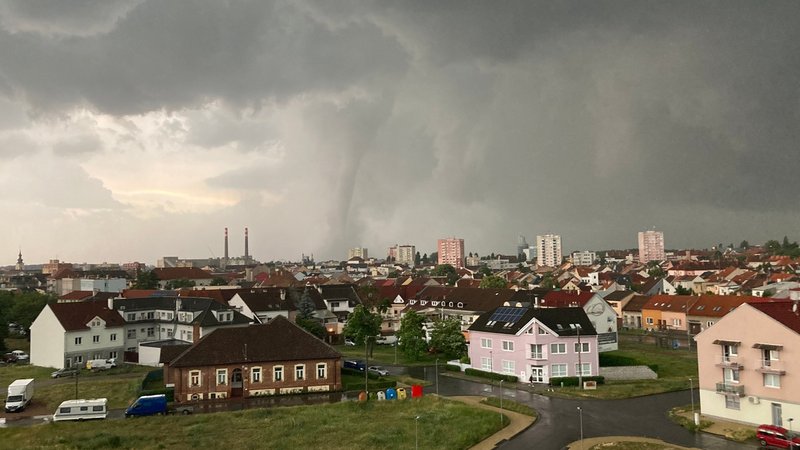 Tornado im Südwesten Tschechiens