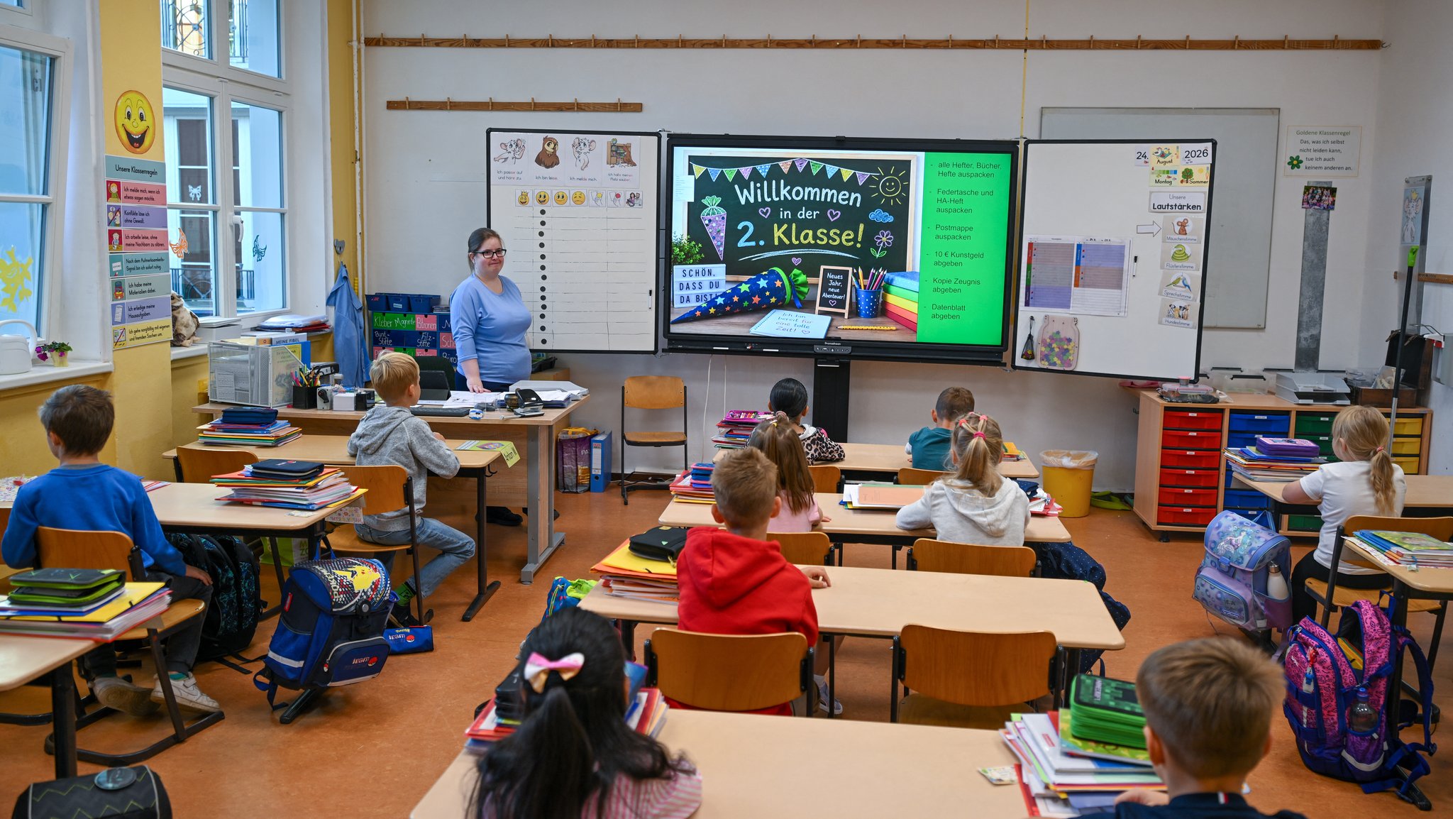 Mehr Schüler, weniger Lehrer: Wie fit sind Bayerns Schulen?