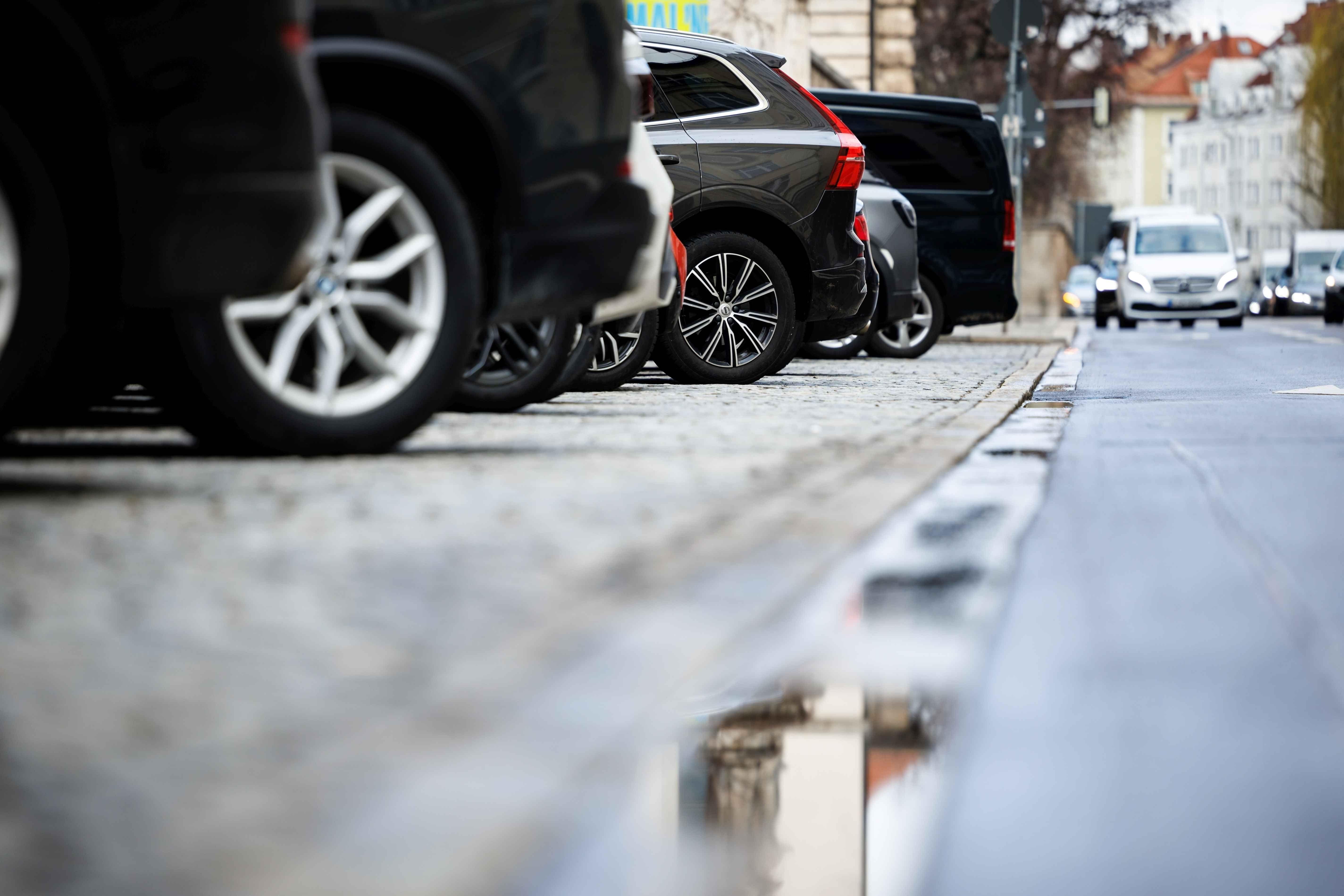 Autos in der Innenstadt