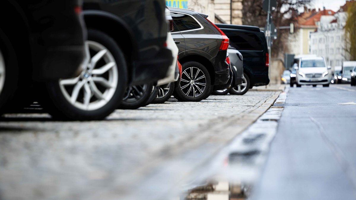 Autos in der Innenstadt