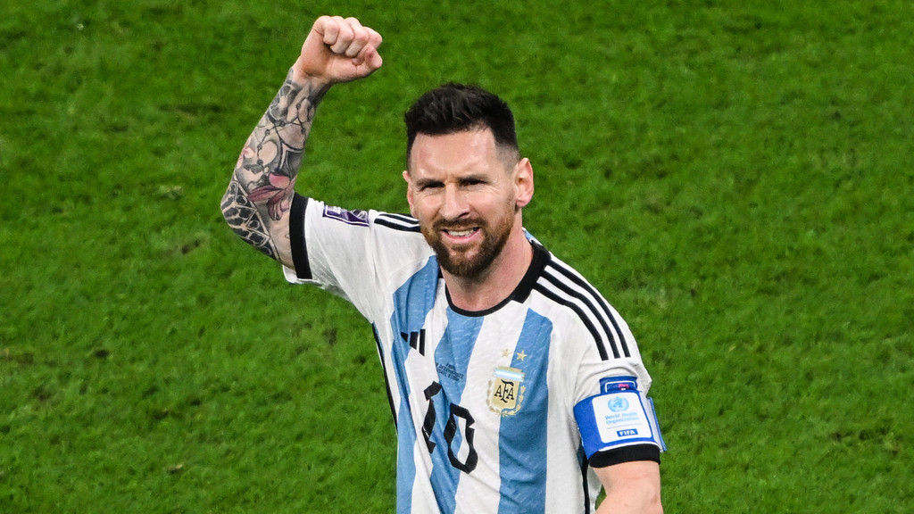 Lionel Messi im WM-Finale 2022