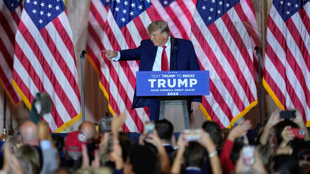 Donald Trump will 2024 erneut kandidieren – doch sind alle seine Fans mit an Bord?
