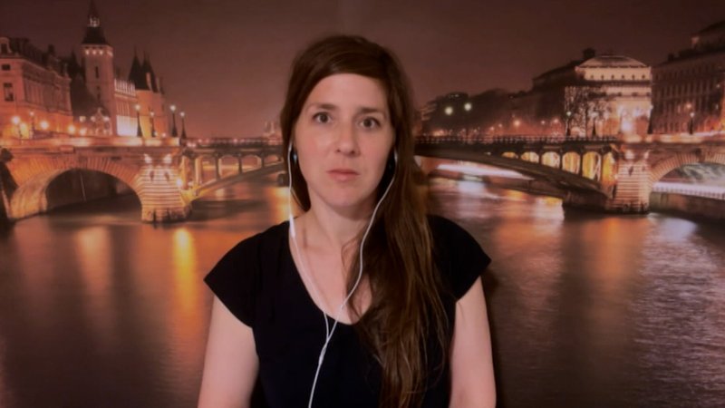 DW-Korrespondentin Lisa Louis | Bild: BR DW-Korrespondentin Lisa Louis