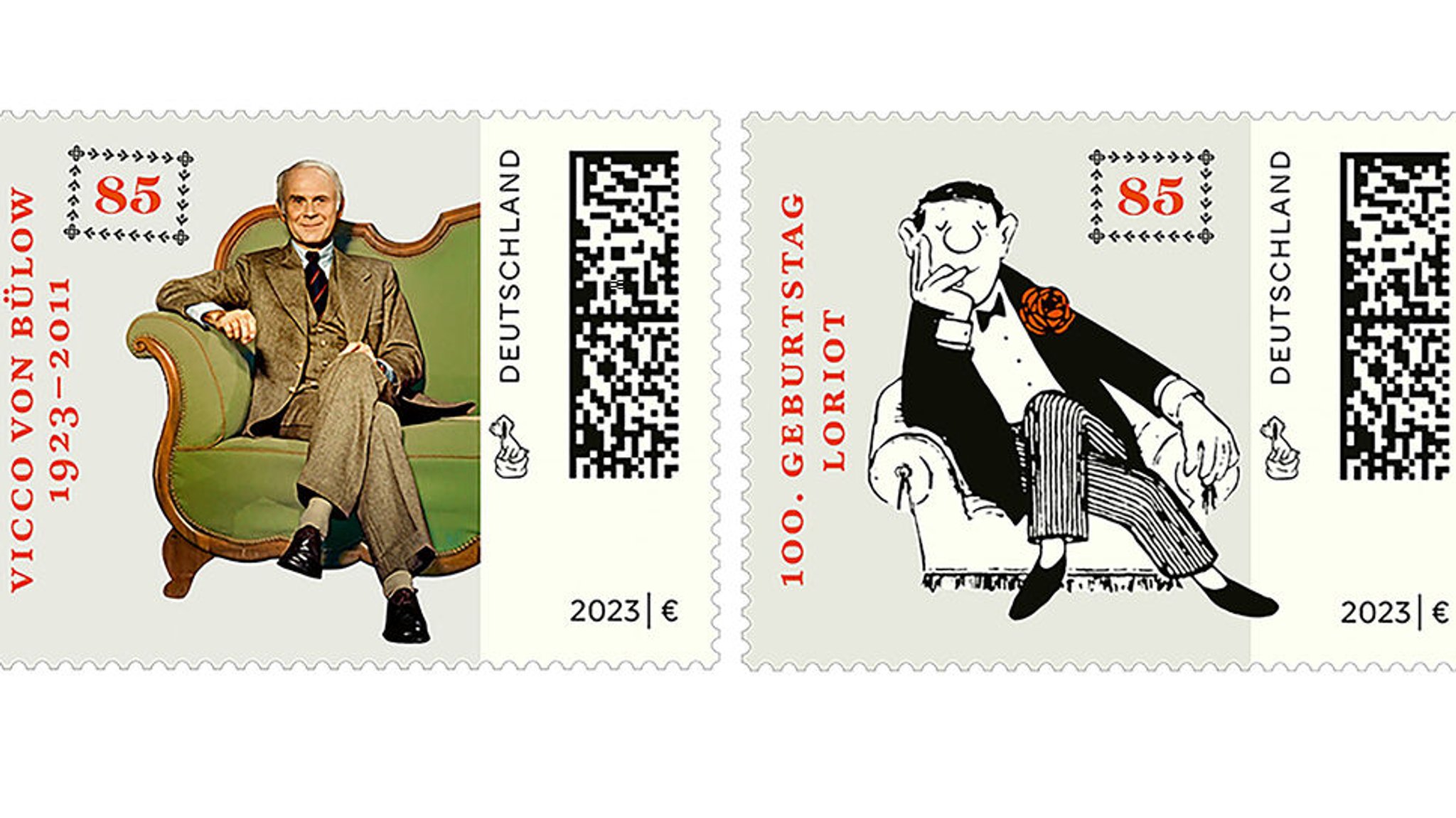 Seine Cartoons gibt's zum 100. als Briefmarke