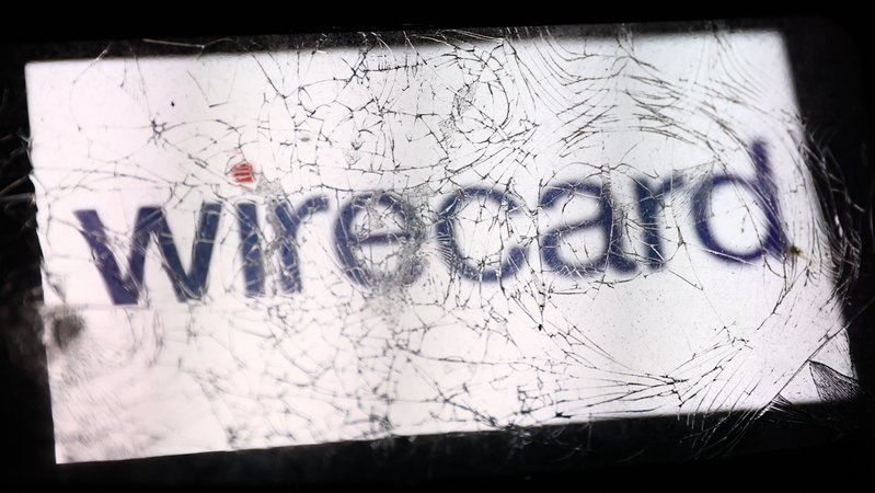 Gesprungenes Wirecard-Logo | Bild: picture alliance / NurPhoto | Jakub Porzycki Gesprungenes Wirecard-Logo