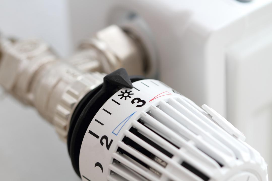 Ein Heizungsthermostat