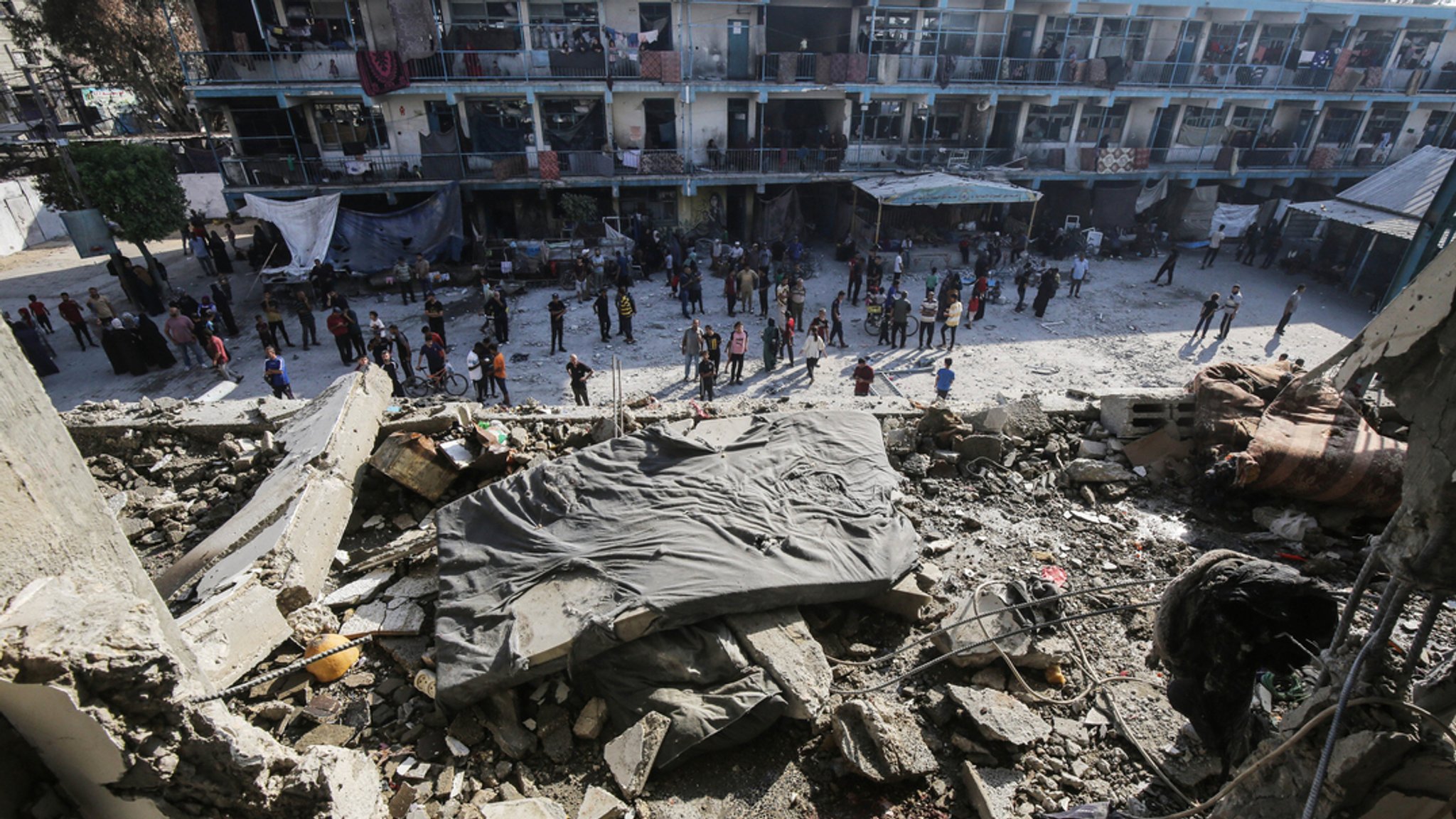 Bis zu 40 Tote: Israel greift UN-Schule im Gazastreifen an