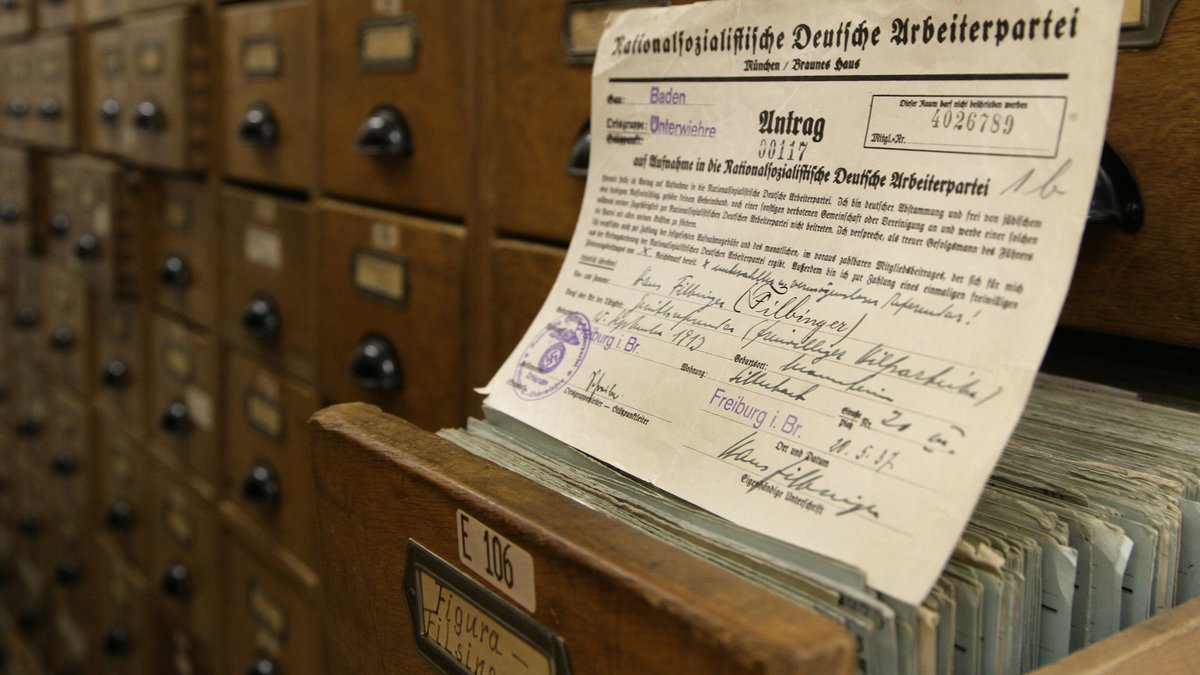 Online-Archiv zu NSDAP-Mitgliedern: So funktioniert die Suche