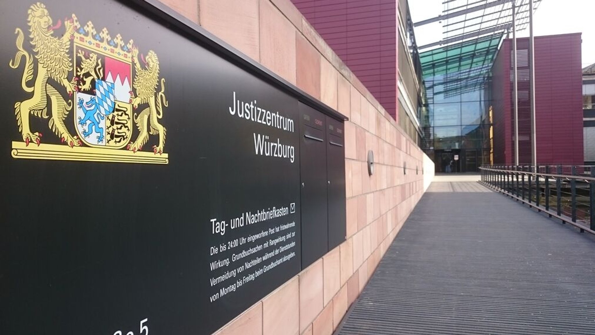 Justizzentrum Würzburg | Bild: BR/Bernhard Metzger Justizzentrum Würzburg