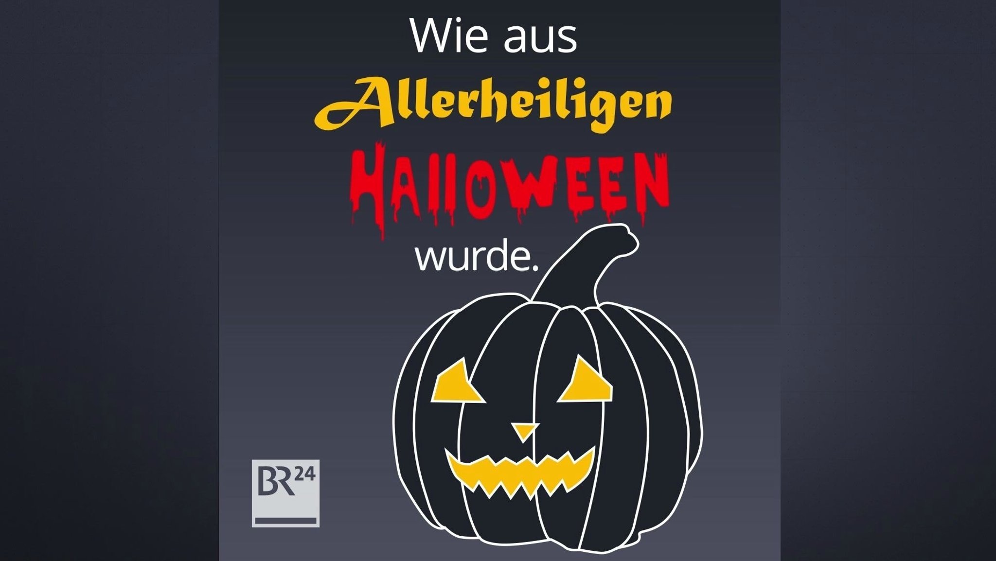 Kürbisfratzen und Süßigkeiten - so wurde aus Allerheiligen Halloween!