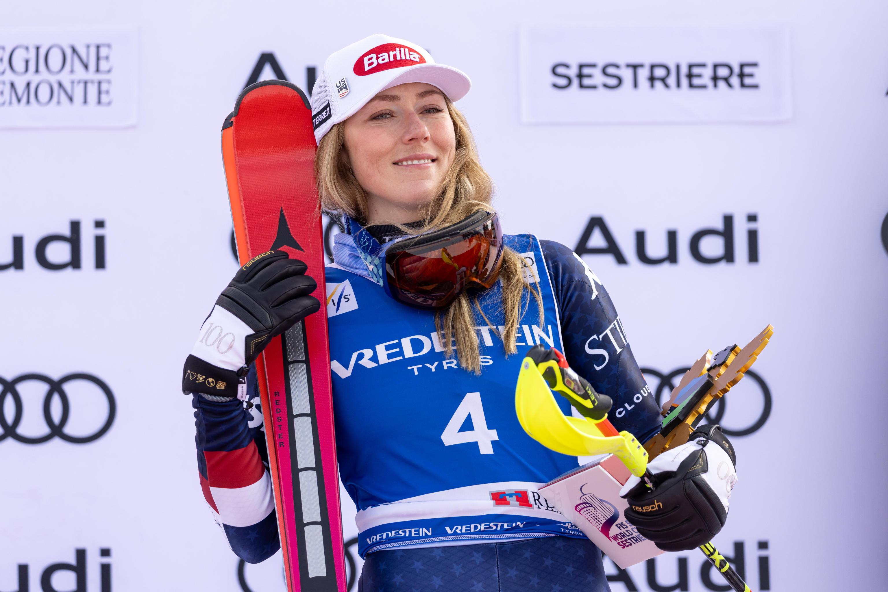 Ski-Alpin-Weltcup in Sestriere: Mikaela Shiffrin