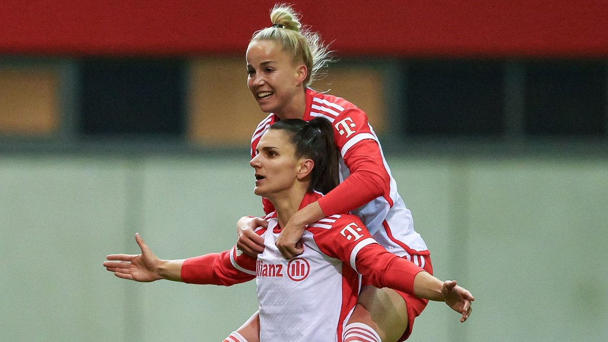 Zwei 50-Meter-Zaubertore: FC-Bayern-Frauen träumen vom Titel