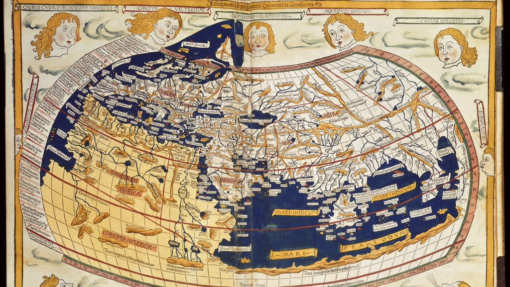 Ptolemäische Weltkarte