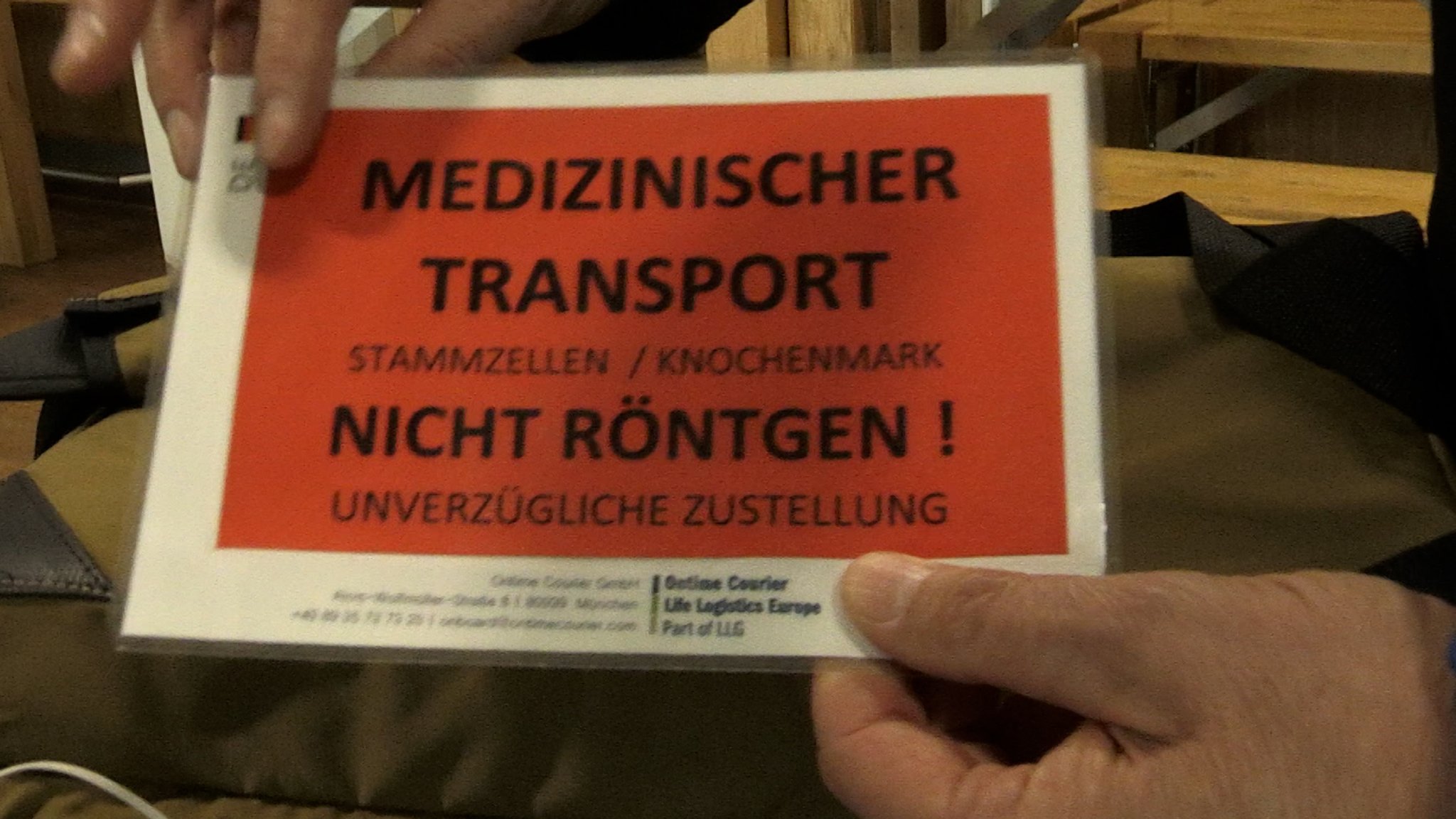 Medizinisches Schild