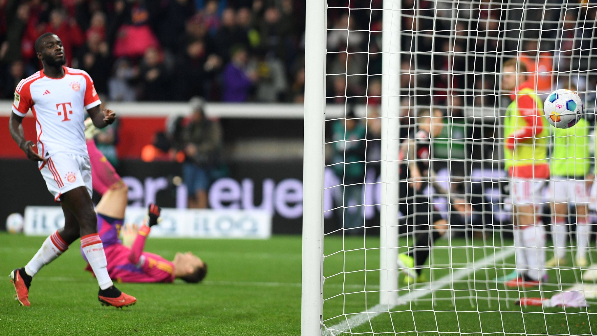 Bayer Leverkusen gegen den FC Bayern München - das Tor zum 2:0