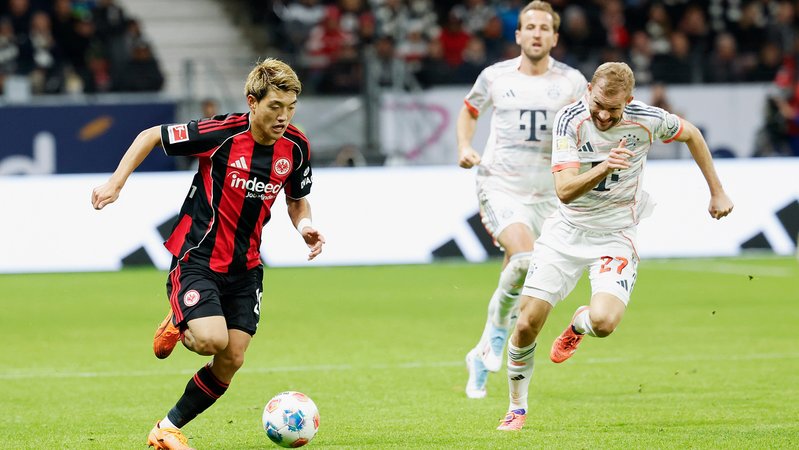 Eintracht Frankfurt - FC Bayern München | Bild: picture-alliance/dpa Eintracht Frankfurt - FC Bayern München