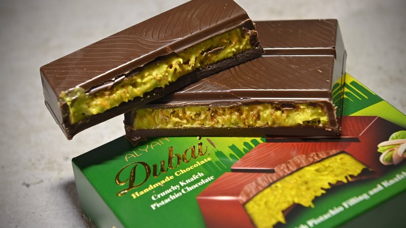 Der Discounter Aldi Süd darf seine Dubai-Schokolade nicht mehr verkaufen. | Bild: pa/dpa/Frank Hoermann / SVEN SIMON Der Discounter Aldi Süd darf seine Dubai-Schokolade nicht mehr verkaufen.