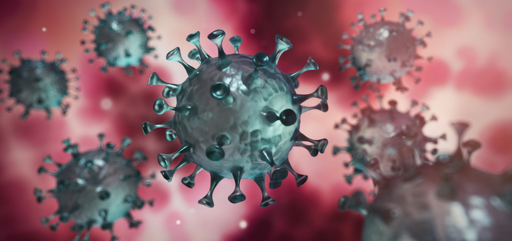 Corona-Virus Symbolbild