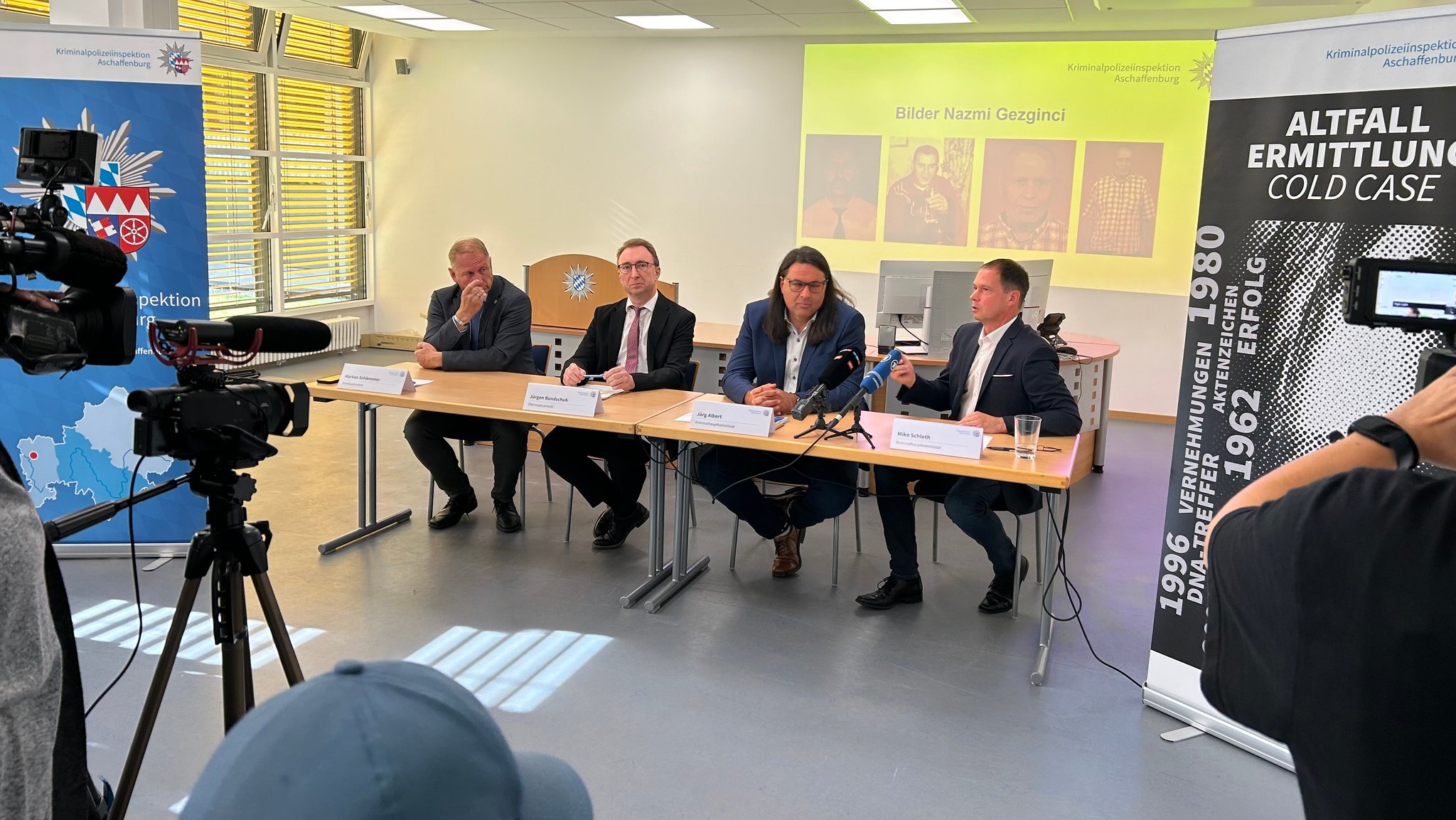 Pressekonferenz zum Tatverdächtigen im Cold Case Maria Köhler