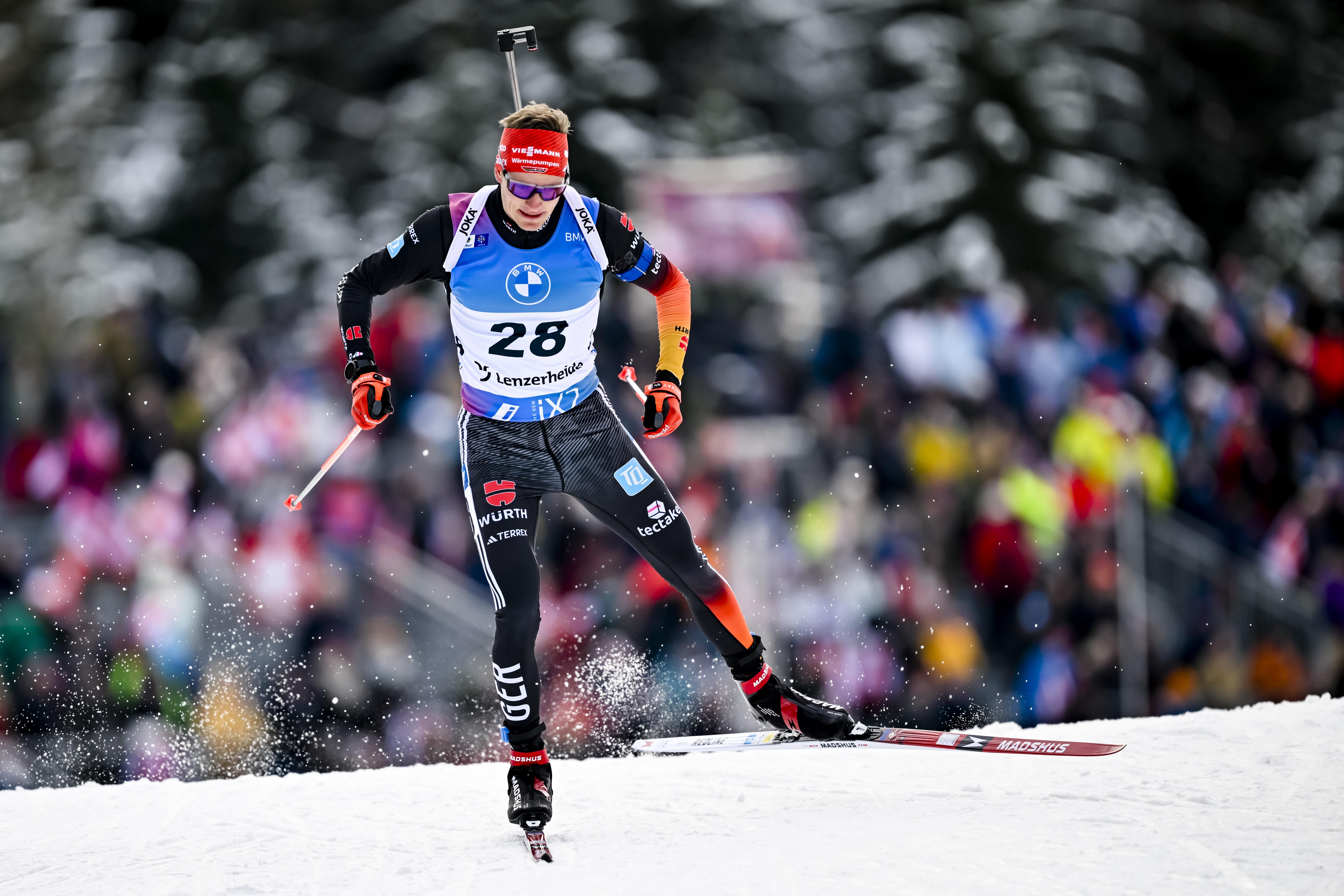 Benedikt Doll siegt im Sprint von Lenzerheide