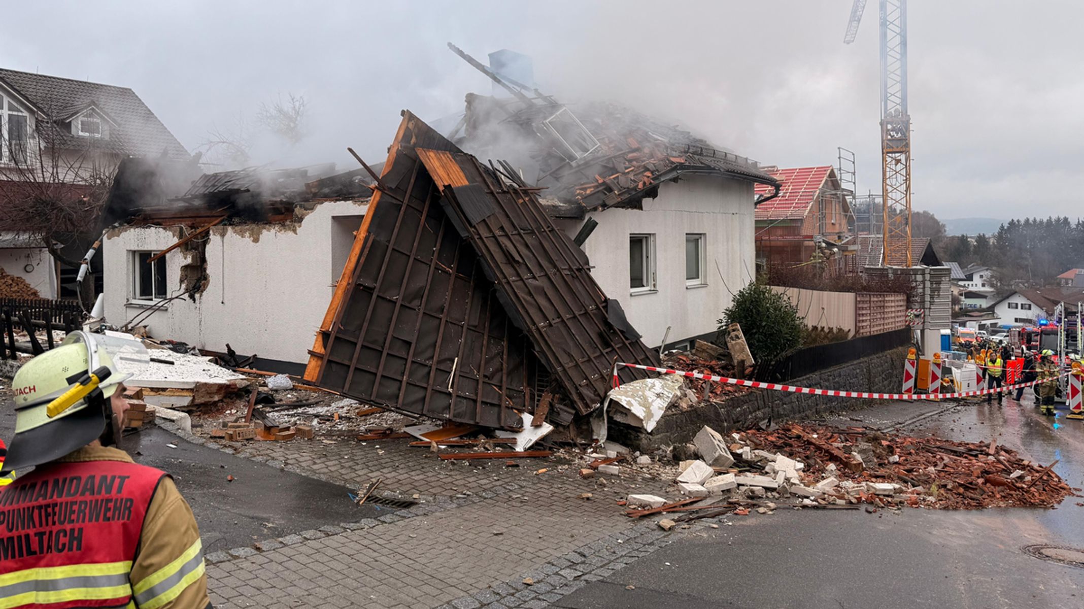 Image for Zwei Verletzte nach Wohnhaus-Explosion in Chamerau