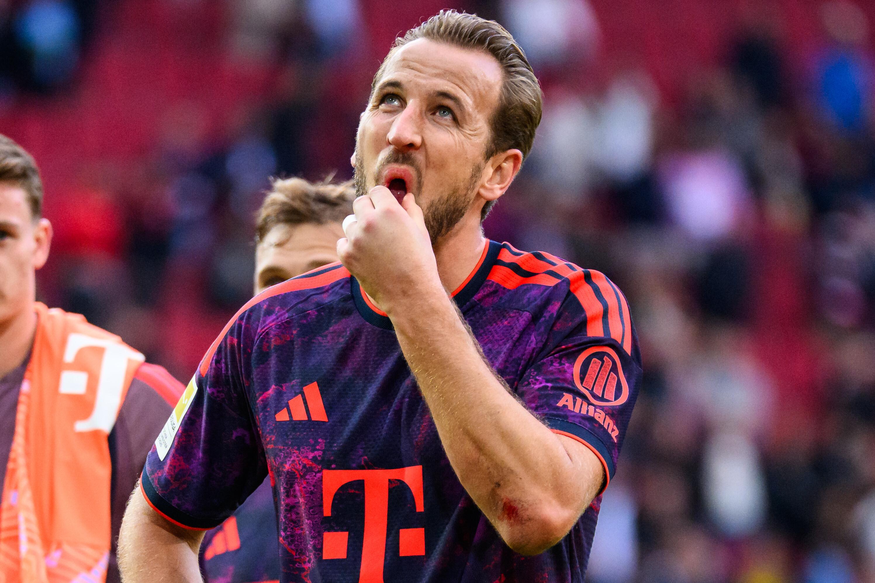 FC-Bayern-Spieler Harry Kane | Bild:picture alliance/dpa | Tom Weller