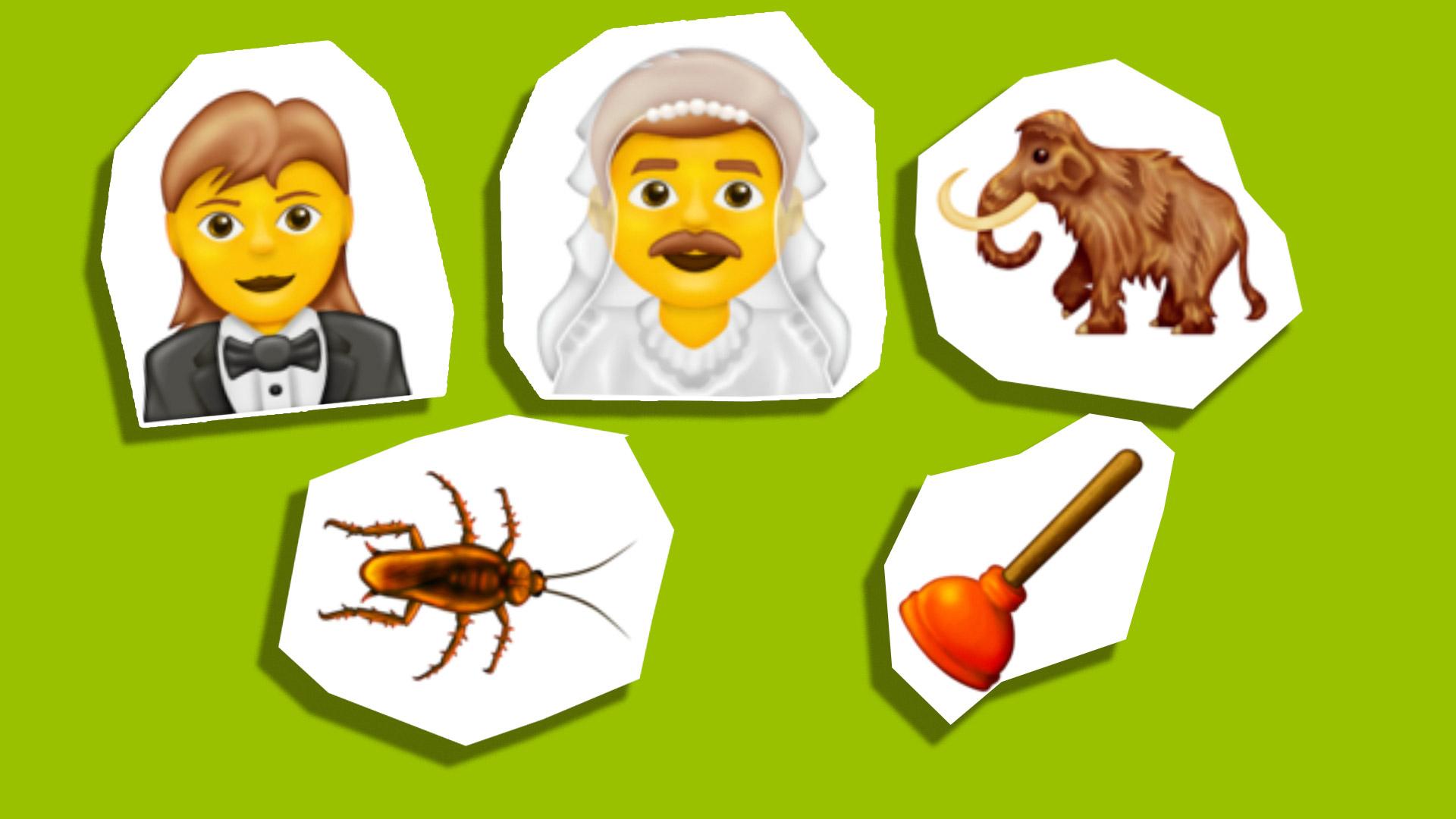 Die haben uns gerade noch gefehlt... Neue Emojis: Mann mit ...