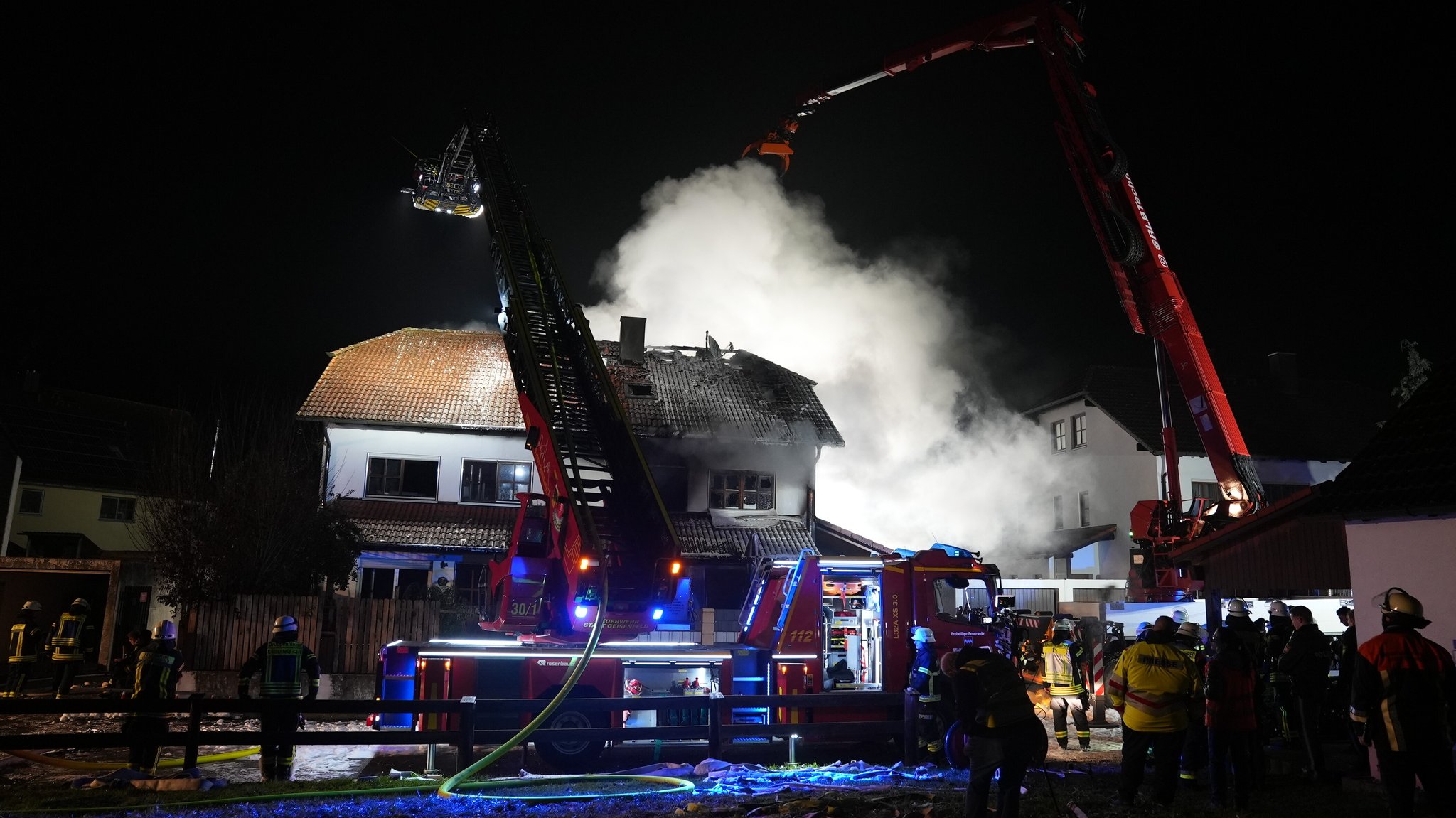 Nach Wohnhausbrand in Geisenfeld: Ist der Tote der Vermisste?