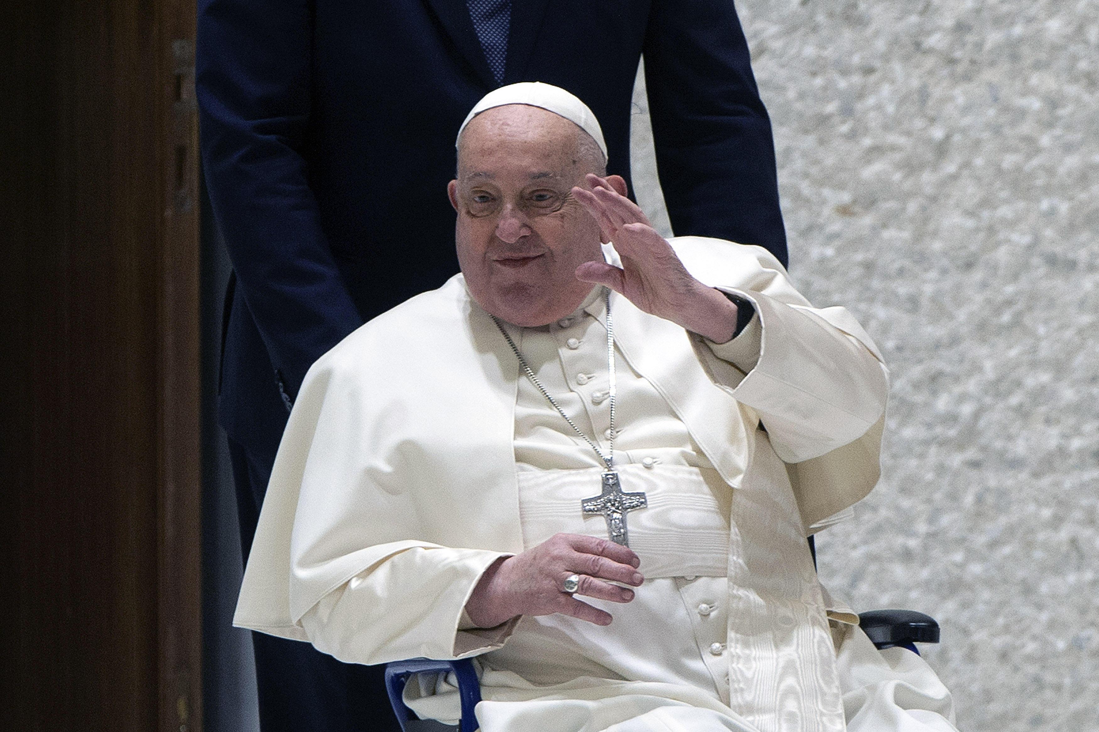 Papst Franziskus am 12.2.2025