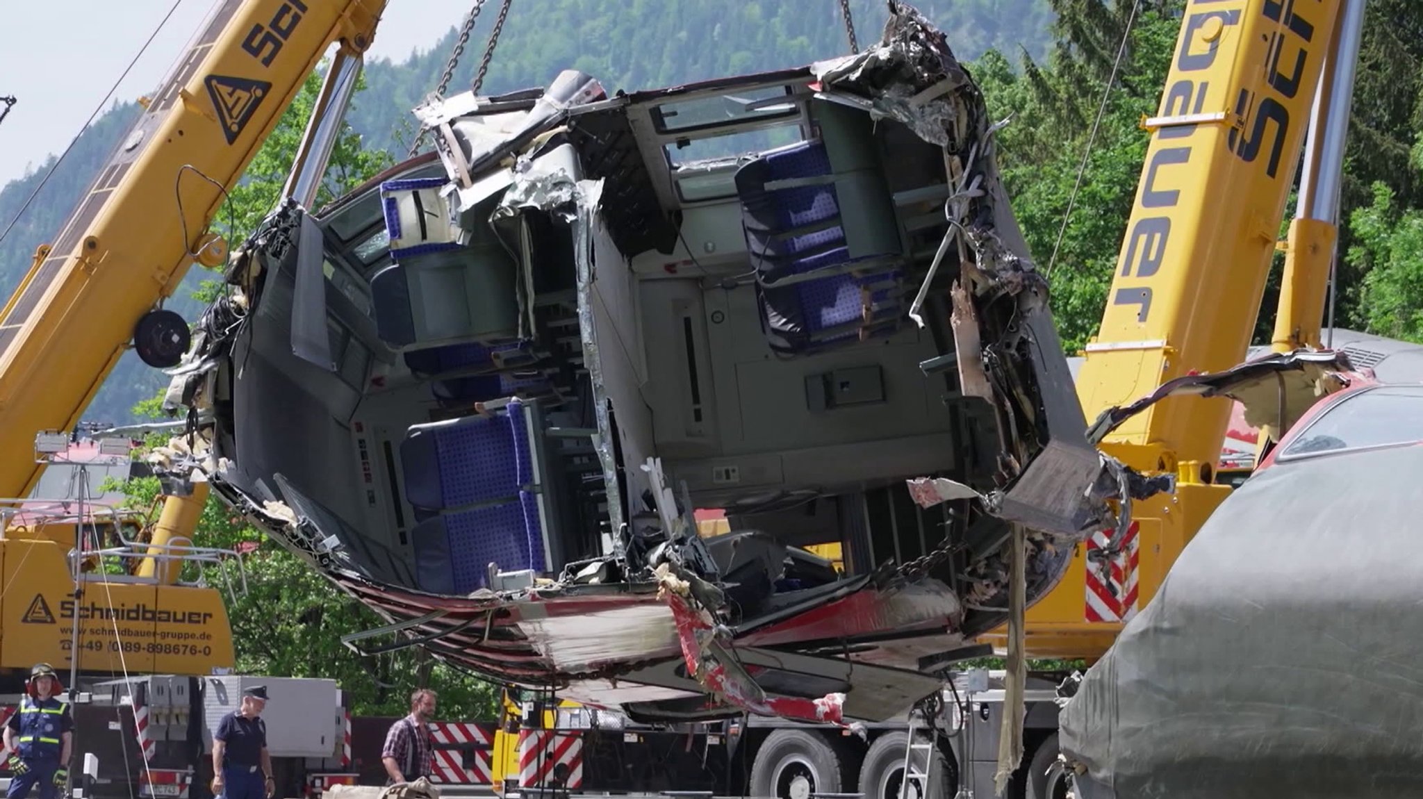Der Prozess um den Zugunfall in Burgrain könnte weitergehen. | Bild: BR Archiv Der Prozess um den Zugunfall in Burgrain könnte weitergehen.