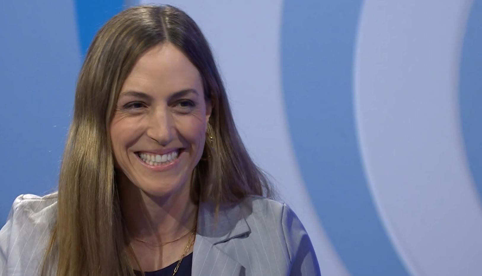 Gela Allmann in "Blickpunkt Sport"