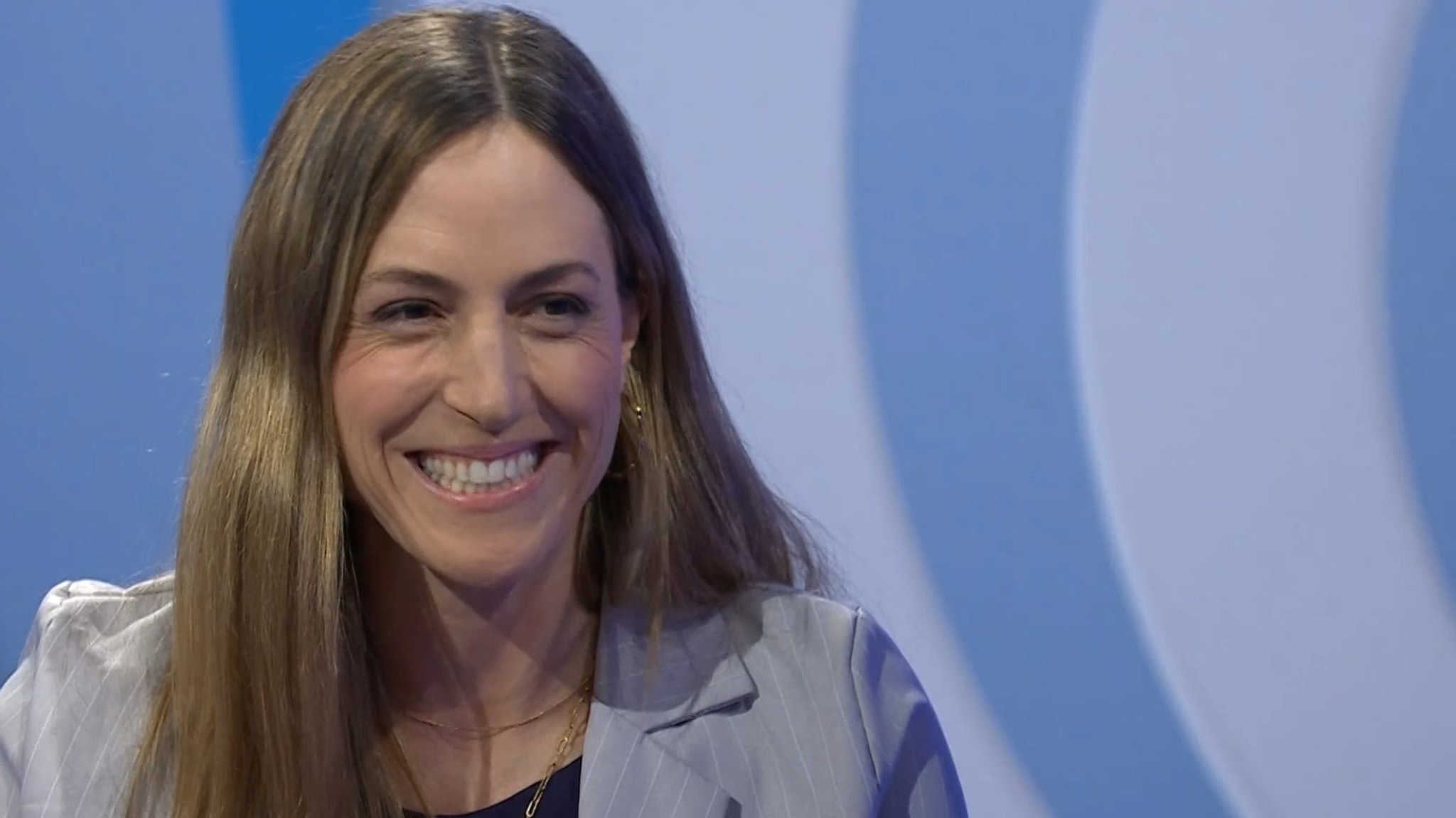 Gela Allmann in "Blickpunkt Sport" | Bild: Bayerischer Rundfunk 2026 Gela Allmann in "Blickpunkt Sport"