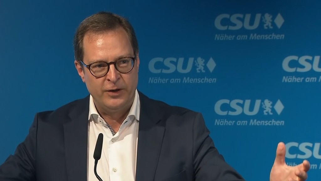 Der neue CSU-Generalsekretär Martin Huber. | Bild: BR Der neue CSU-Generalsekretär Martin Huber.