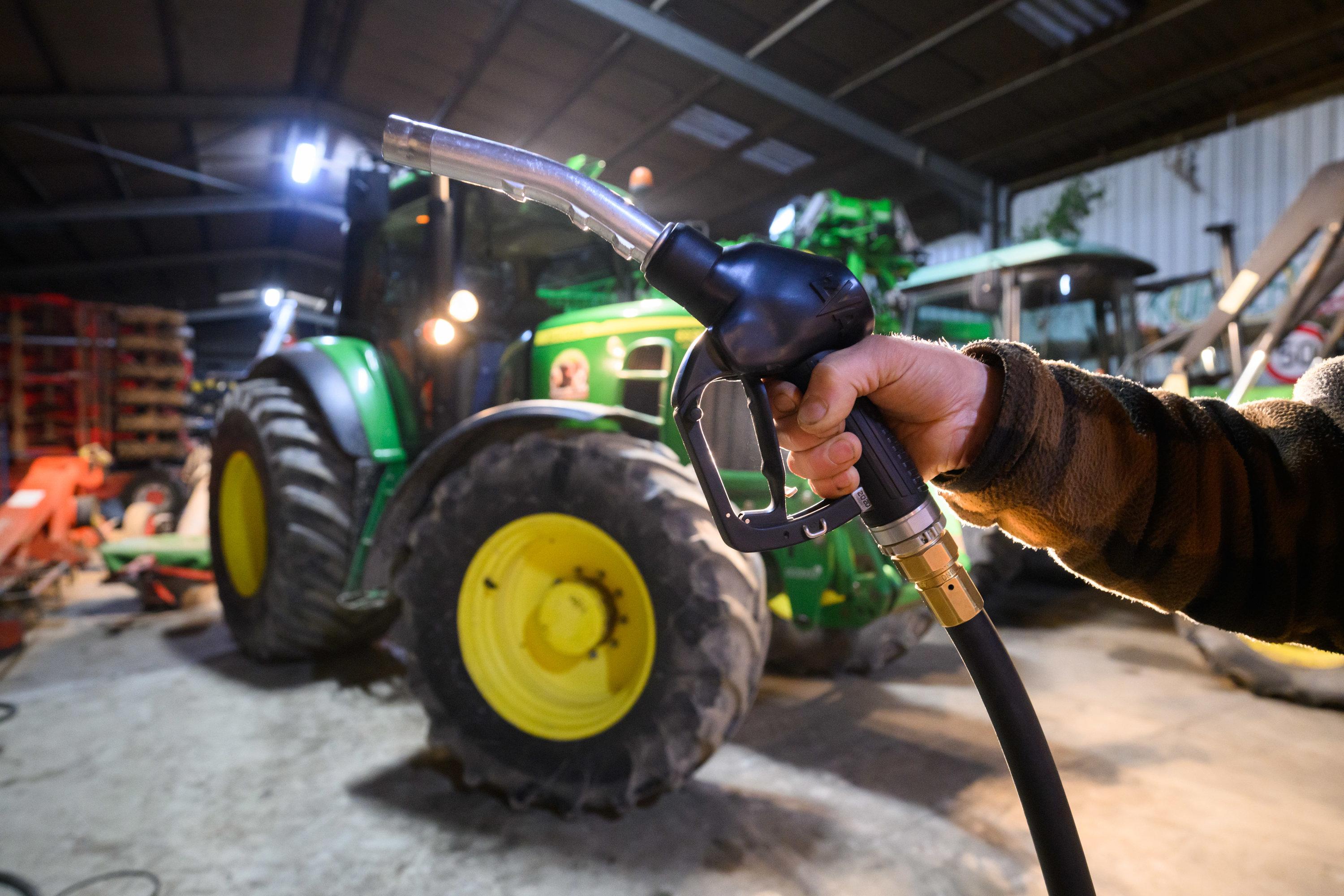 Diesel ist immer noch das Mittel der Wahl in der Landwirtschaft.