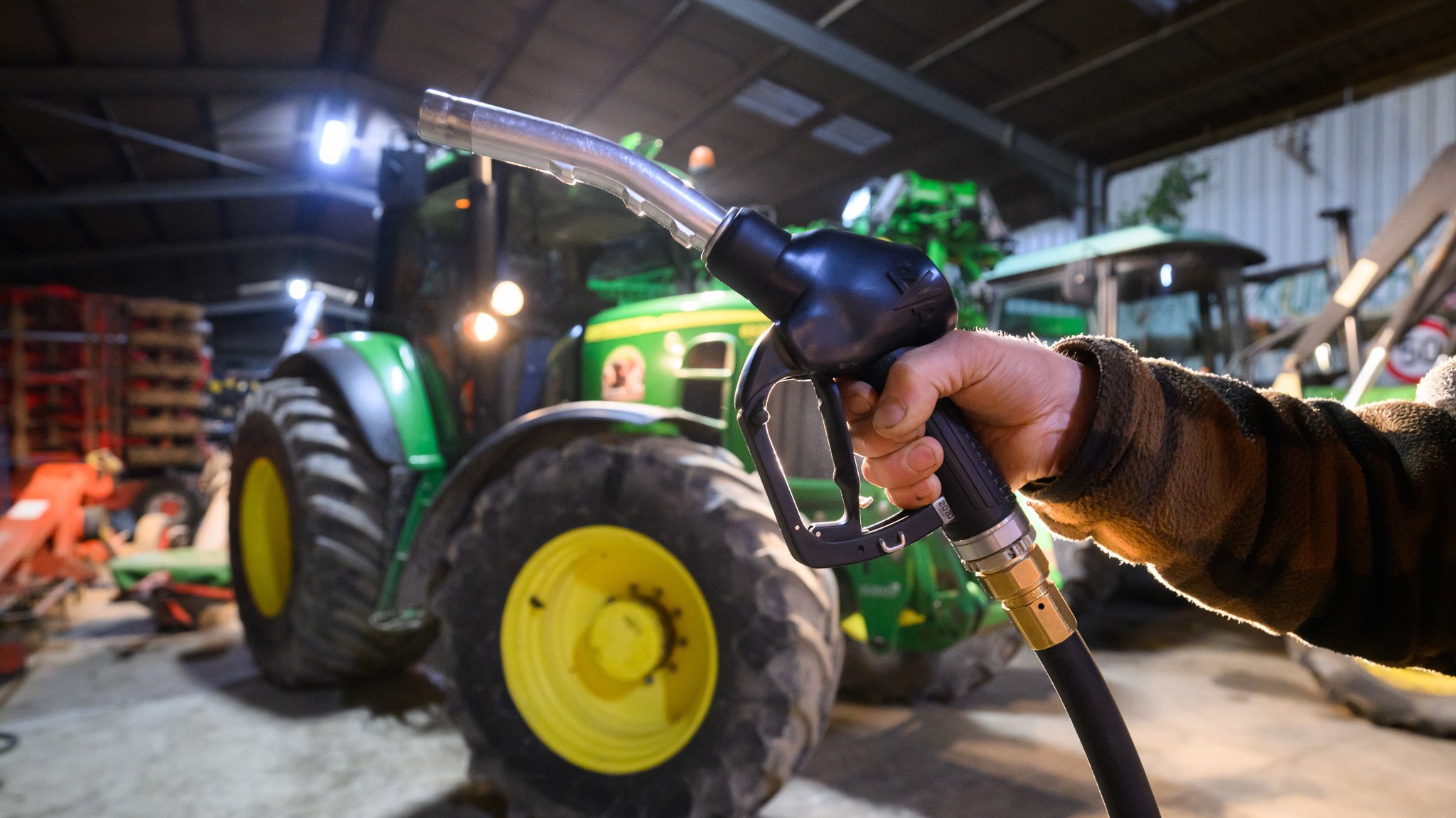 Diesel ist immer noch das Mittel der Wahl in der Landwirtschaft.