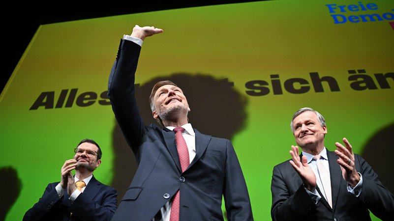 Kampf um politische Überleben: Wie FDP die Stimmung drehen will | Bild: dpa-Bildfunk/Bernd Weißbrod Kampf um politische Überleben: Wie FDP die Stimmung drehen will