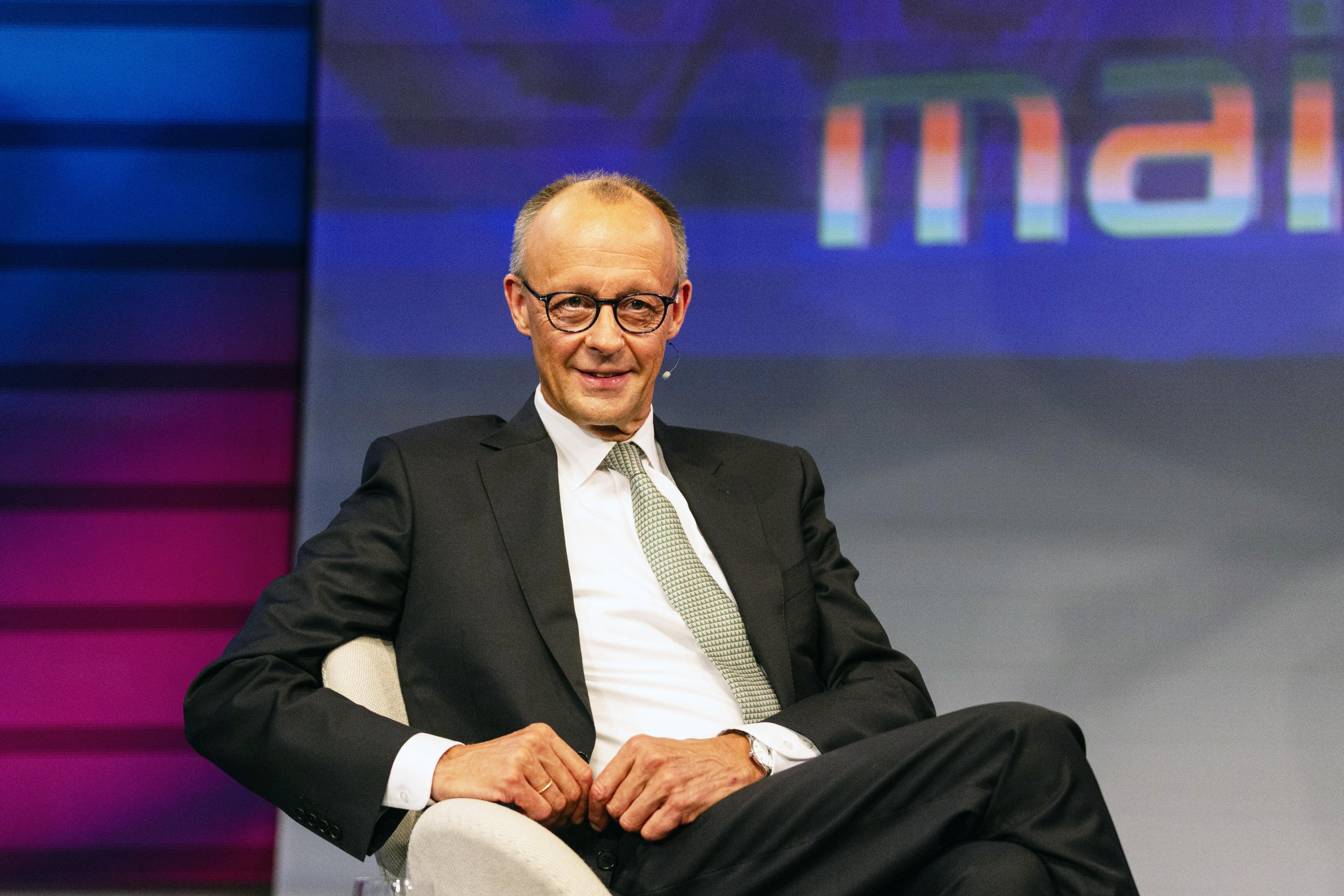 Friedrich Merz in der ARD-Sendung "Maischberger"