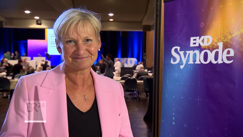 Die neue Ratsvorsitzende Kirsten Fehrs im Interview | Bild: Bayerischer Rundfunk 2024 Die neue Ratsvorsitzende Kirsten Fehrs im Interview