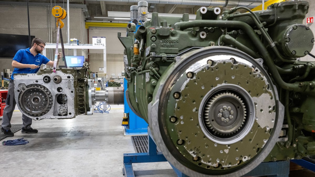 Panzergetriebebauer Renk profitiert von globaler Aufrüstung
