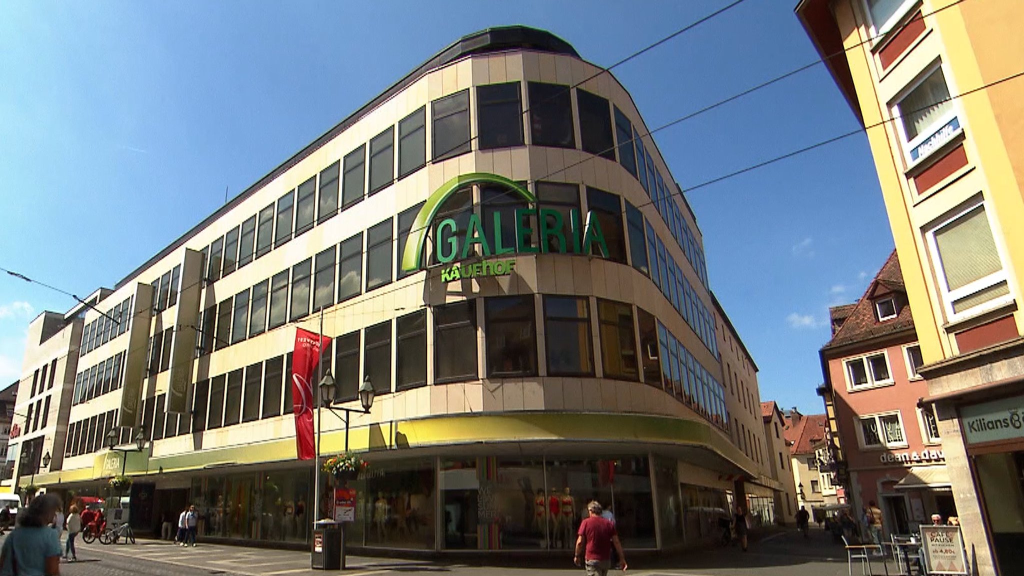 Die Galeria Filiale in Würzburg bleibt weiterhin geöffnet nach einer überraschenden Wende.