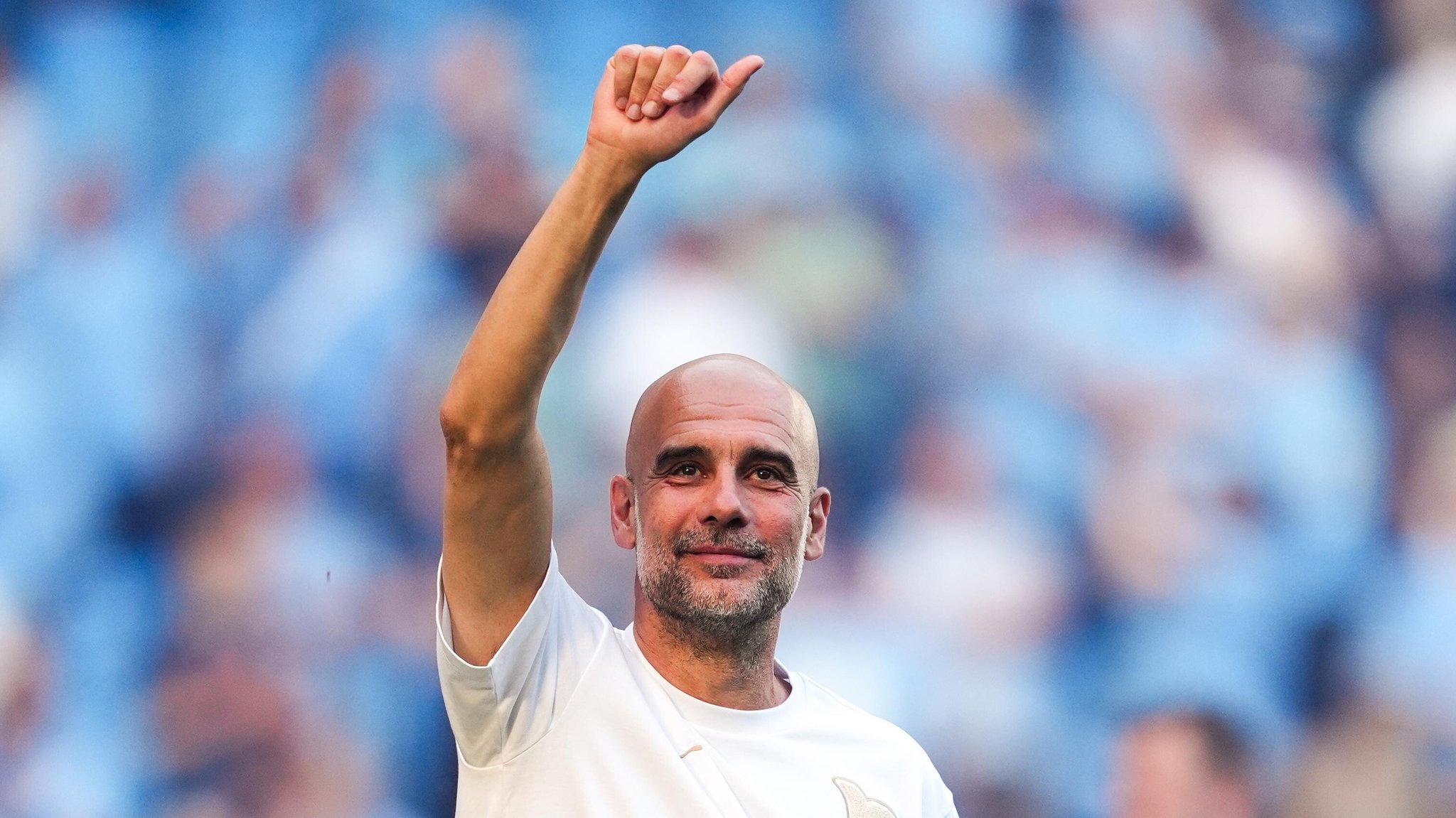 Pep Guardiola | Bild: picture alliance / PA Images | Martin Rickett Pep Guardiola