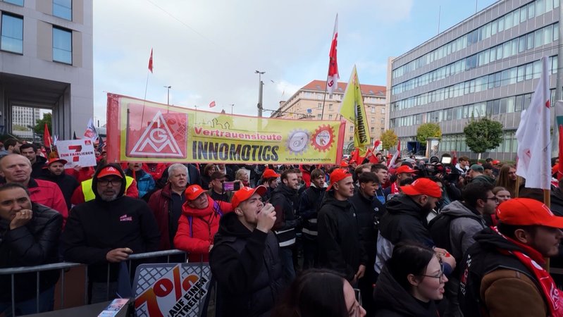 IG Metall unzufrieden mit Angebot der Arbeitgeber | Bild: Bayerischer Rundfunk 2024 IG Metall unzufrieden mit Angebot der Arbeitgeber