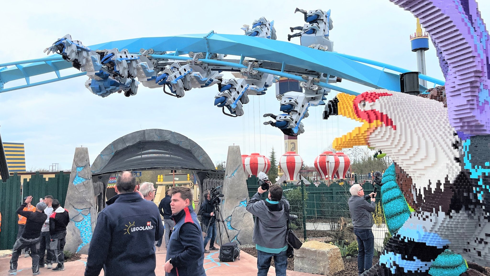 Fahrgeschäft im Legoland Günzburg 