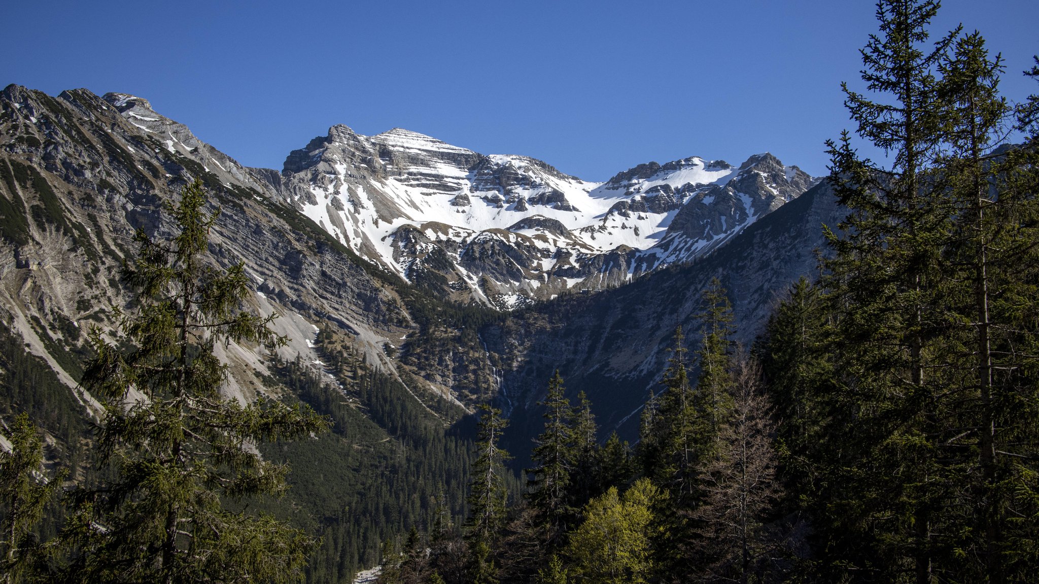 Soiernspitze im Karwendelgebirge.