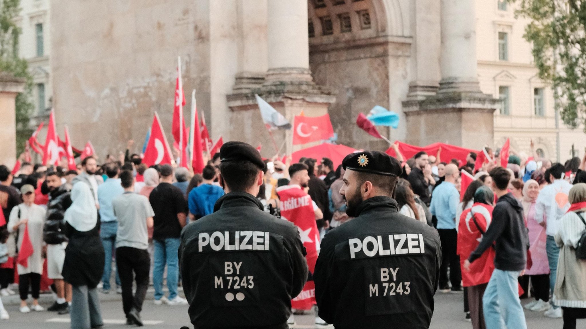 Jubelfeiern in München 