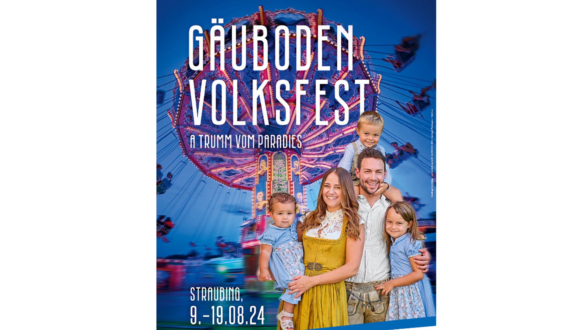 Das aktuelle Gäubodenvolksfest-Plakat